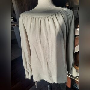 Fendi Beige Blouse Top